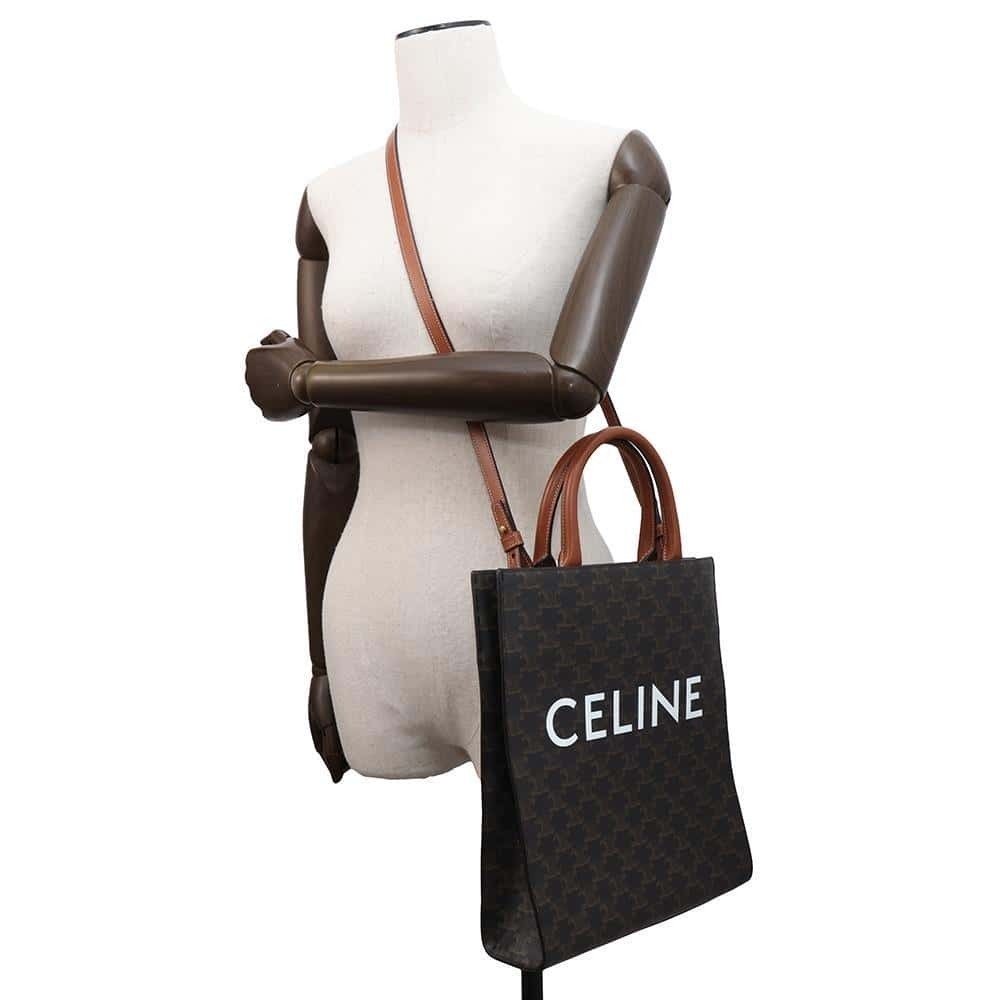 Celine Triomphe Vertical Cabas Tote Bag - Picture 4 of 12